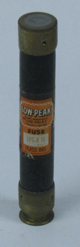 LPS-R15 Dual Element Time Delay Fuse by Cooper Bussman