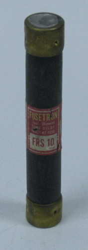 FRS10 Dual Element Time Delay Fuse by Cooper Bussman