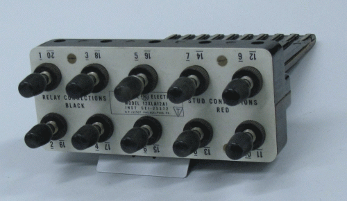 12XLA12A1 Relay Test Plug by General Electric