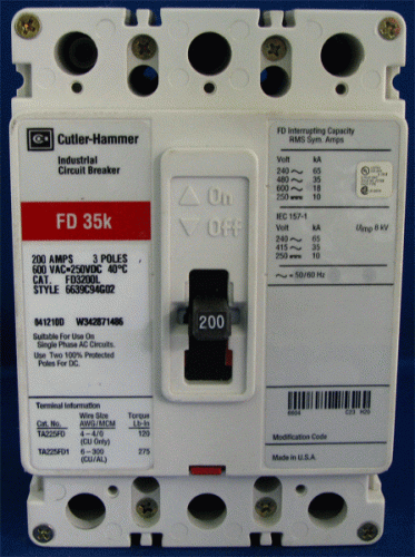 FD3200L Circuit Breaker