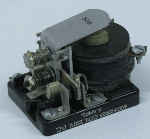 6001H392A Relay by Eaton, Cutler Hammer or Westinghouse