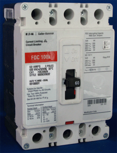 FDC3060V Circuit Breaker