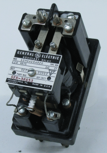 12HGA14A52G Auxillary Relay by General Electric