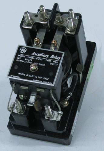 12HGA14AF52 Auxillary Relay by General Electric