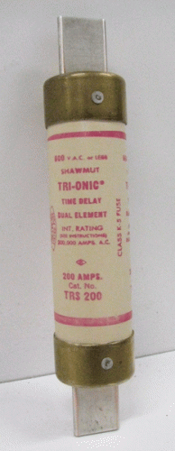 TRS200 Time Delay Fuse by Shawmut