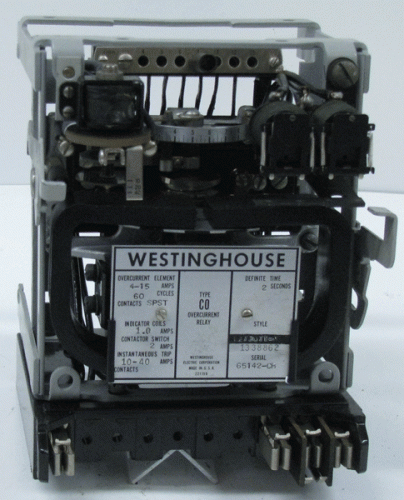 1273071-A Overcurrent Relay by Eaton, Cutler Hammer or Westinghouse