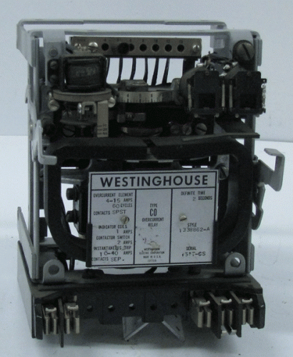 1338862-A Overcurrent Relay by Eaton, Cutler Hammer or Westinghouse