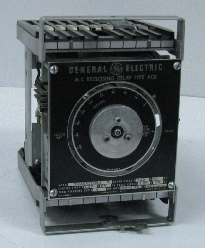 12ARC11B5A Reclosing Relay by General Electric