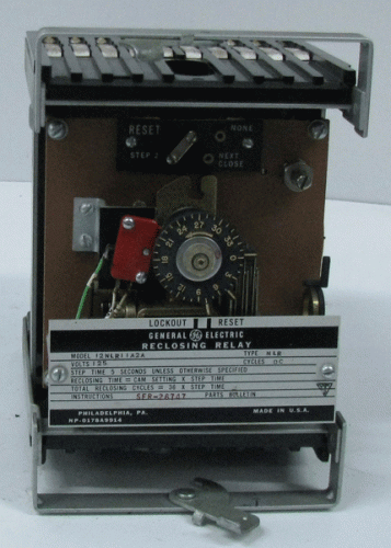 12NLR11A2A Reclosing Relay by General Electric
