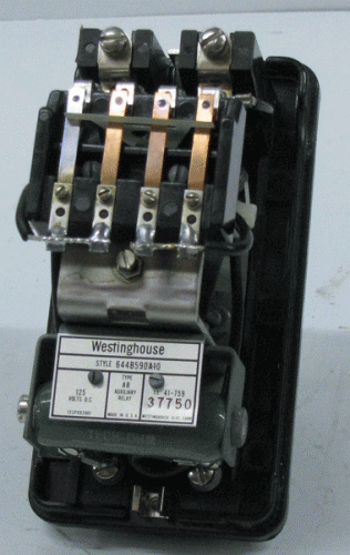 644B590A10 Aux Relay by Eaton, Cutler Hammer or Westinghouse