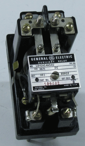 12HGA14A54G Relay by General Electric