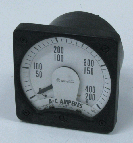 291B461A23 AC Amp Meter by Eaton, Cutler Hammer or Westinghouse