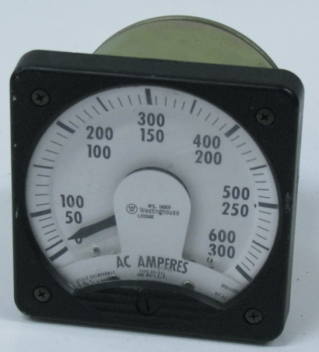 291B598R17 AC Amp Meter by Eaton, Cutler Hammer or Westinghouse
