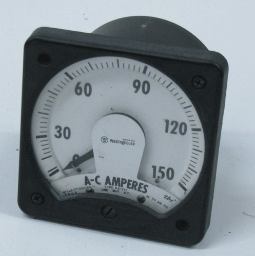 10Y300143-17 AC Amp Meter by Eaton, Cutler Hammer or Westinghouse