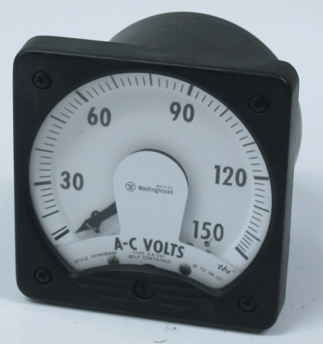 291B460A09 Volt Meter by Eaton, Cutler Hammer or Westinghouse