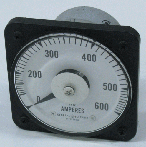 50-103131LSSJ2 AC Amp Meter by General Electric