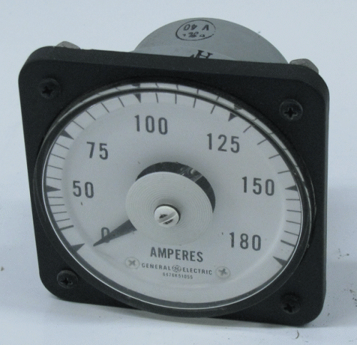 50-103131LJLJ2KYN AC Amp Meter by General Electric