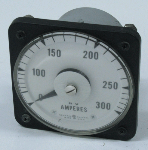 50-103131LSRX2 AC Amp Meter by General Electric