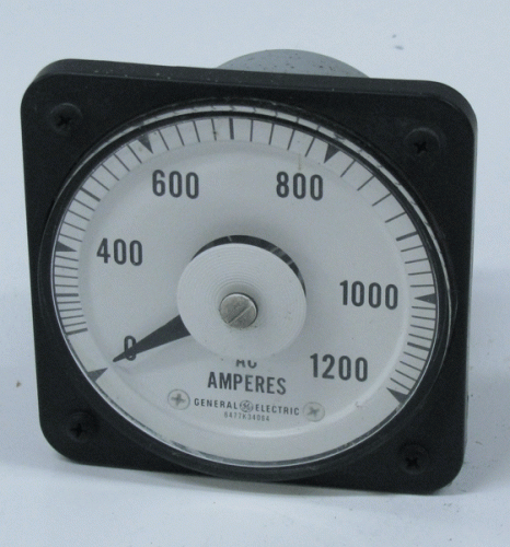 50-103131LSSV2 AC Amp Meter by General Electric