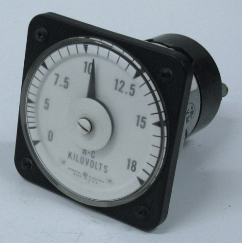 50-103021PZXP2 AC Kilovolt Meter by General Electric