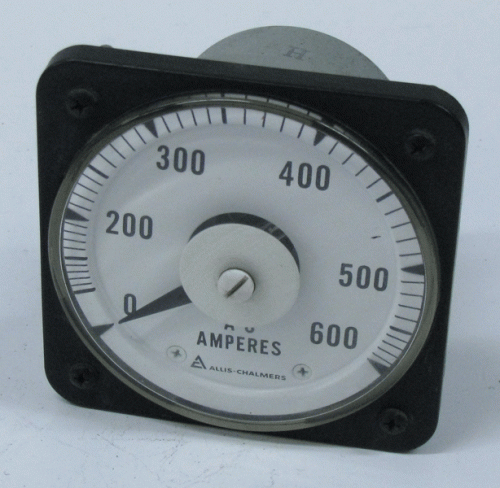 50-103131LSSJ2AAE AC Amp Meter by Allis Chalmers