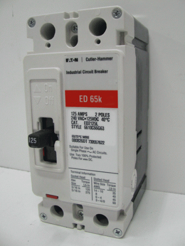 ED2125L Eaton, Cutler Hammer or Westinghouse Circuit Breaker