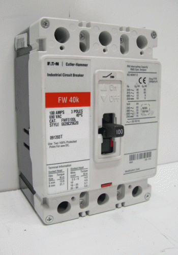 FWF3100L Eaton, Cutler Hammer or Westinghouse Circuit Breaker