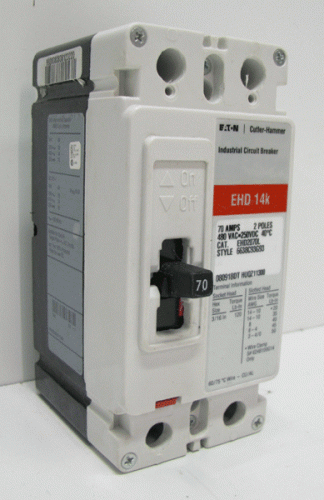 EHD2070L Eaton, Cutler Hammer or Westinghouse Circuit Breaker