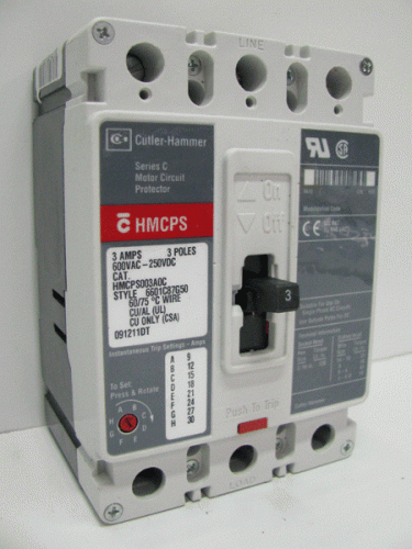 HMCPS003A0C Eaton, Cutler Hammer or Westinghouse Circuit Breaker