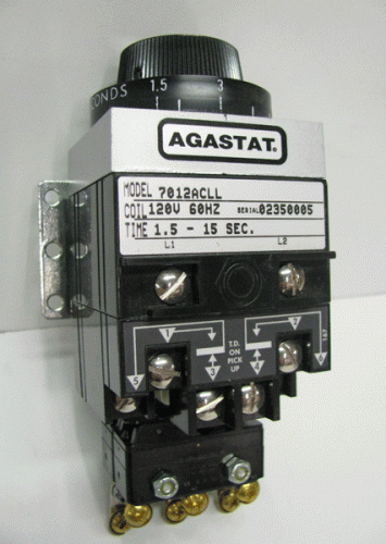 7012ACLL Time Delay Relay by Agastat