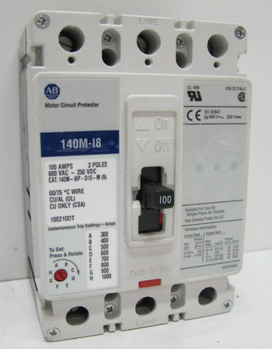140M-18P-D10-M (A) Allen Bradley Circuit Breaker