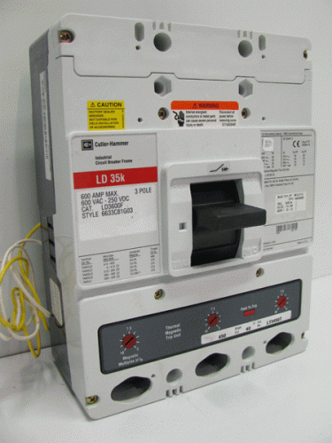 LD3600 Circuit Breaker by Eaton, Cutler Hammer or Westinghouse