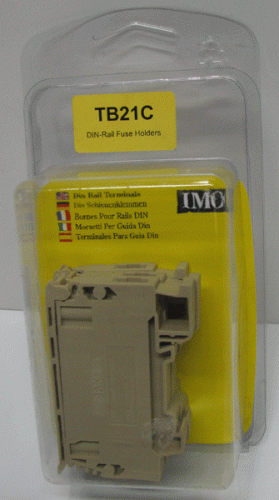 TB21C Din Rail Fuse Holder by IMO