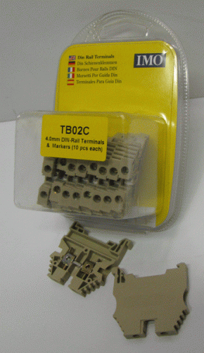 TB02C IMO Din Rail Terminals