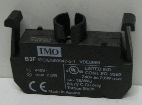 B3F IMO Lamp Holder