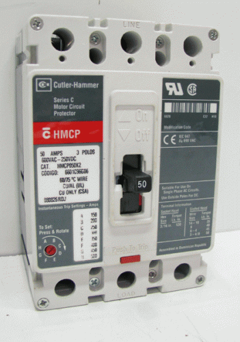 HMCP050K2C Circuit Breaker by Cutler-Hammer or Westinghouse