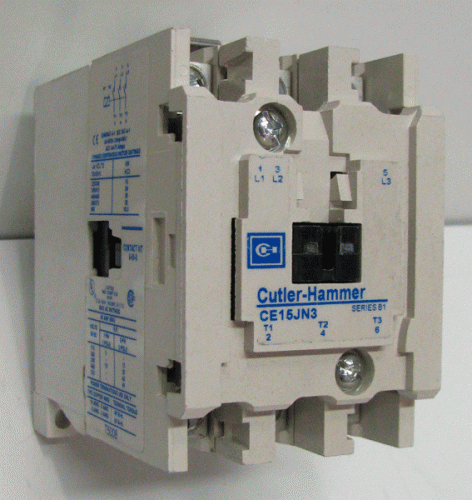 CE15JN3TB Contactor by Eaton, Cutler Hammer or Westinghouse