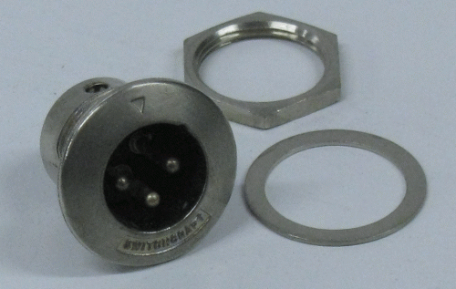 B3M 3 Pin Recepticle by Switchcraft