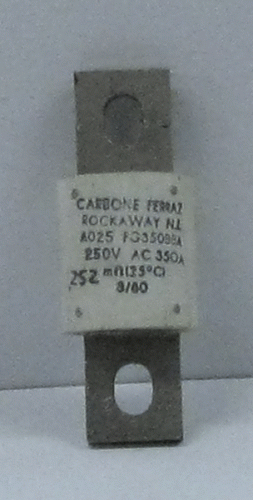 A025FG350BBA Fuse by Carbone Ferraz