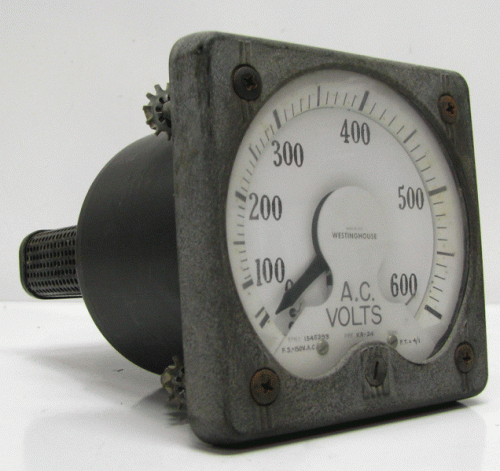 1545383 AC Volt Meter by Eaton, Cutler Hammer or Westinghouse