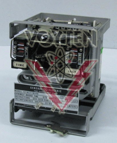 12IAC77B34A Time Overcurrent Relay by General Electric