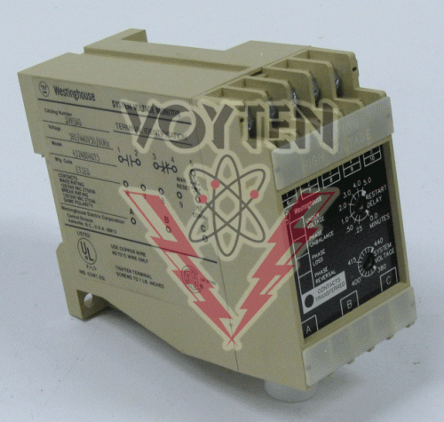 SVM3AG Voltage Monitor/Relay by Eaton, Cutler Hammer or Westinghouse