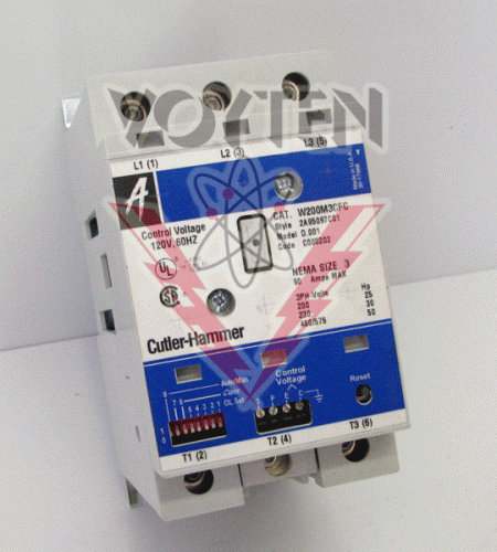 W200M3CFC Starter by Eaton, Cutler Hammer or Westinghouse