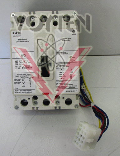 HFD3225 Circuit Breaker by Eaton, Cutler Hammer or Westinghouse