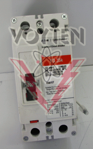FD2200S18 Circuit Breaker by Eaton, Cutler Hammer or Westinghouse
