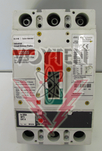 JGS3250NN Circuit Breaker by Eaton, Cutler Hammer or Westinghouse
