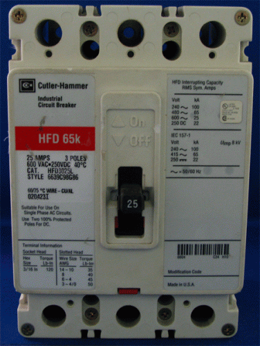 HFD3025L Circuit Breaker