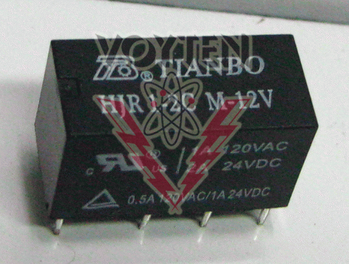 HJR1-2CM-12V Relay by Tianbo