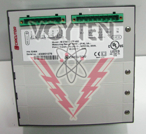 M-CVM-K2-ITF-402 Power Analyzer by Circutor
