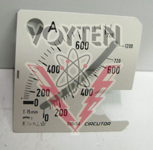 M126YL Face Plate by Circutor